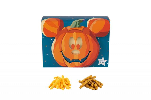 コーンスナック 1,000円｜内容量：144g[チース味72g(24g×3袋) BBQ味72g(24g×3袋)]｜東京ディズニーリゾート「ディズニー・ハロウィーン」2022スペシャルグッズ