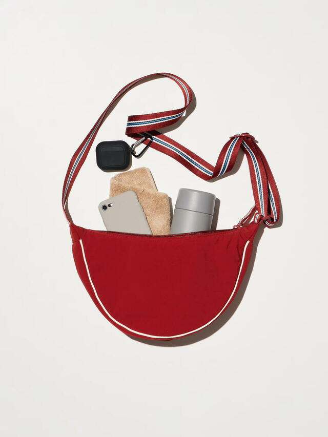 「ラウンドミニショルダーバッグ/ライン」1,500円(税込 )