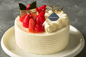 「ストロベリーショートケーキ」<価格:4,536円(税込)>【DEAN&DELUCAの「2026年 クリスマスメニュー」をご紹介!ホリデーを彩るケーキ&デリの予約は、2026年11月6日よりスタート!】