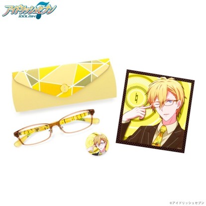 アイドリッシュセブン JINSコラボ眼鏡 百 アクリルスタンド 缶バッジ アイドリッシュセブン×JINS」コラボメガネが発売決定、全12人の