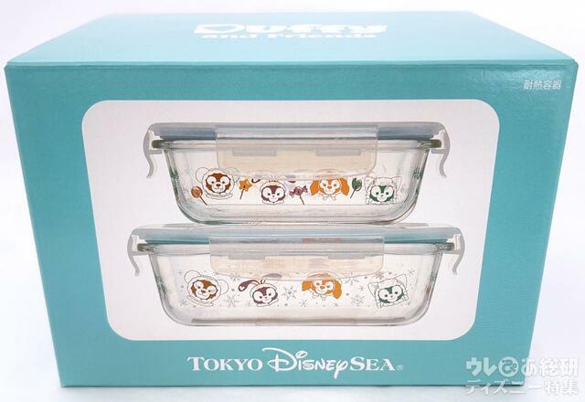 「ダッフィー＆フレンズのホワイト・ウィンタータイム・ワンダーズ」耐熱容器