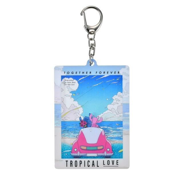 スティッチ&エンジェル キーホルダー・キーチェーン ウォーターイン STITCH & ANGEL 1,500円