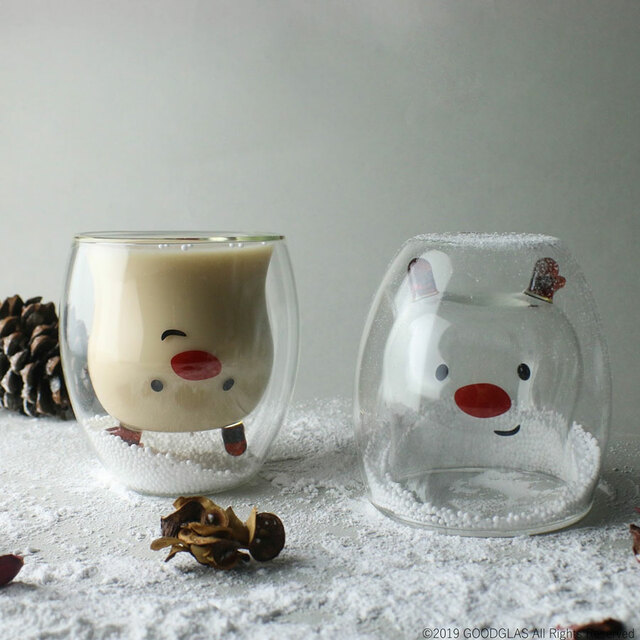 【グッドグラス】「ルドルフ」ダブルウォールグラス