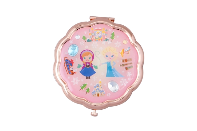 ミラー ¥1,500 ※縦約7.5cm × 横約7cm｜東京ディズニーランド「アナとエルサのフローズンファンタジー」（2017年）スペシャルグッズ