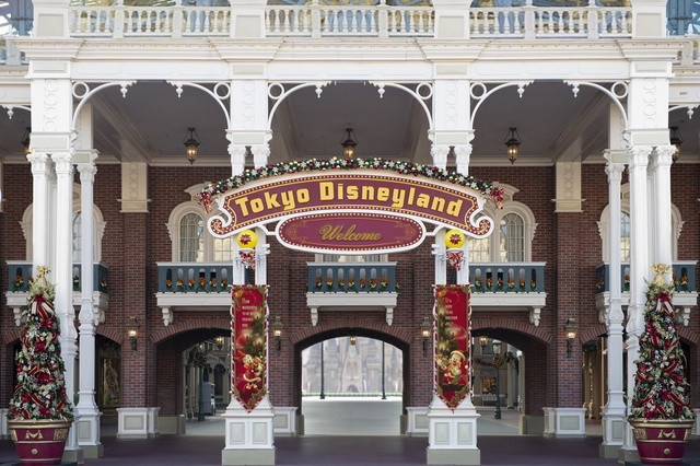 クリスマス仕様のデコレーション