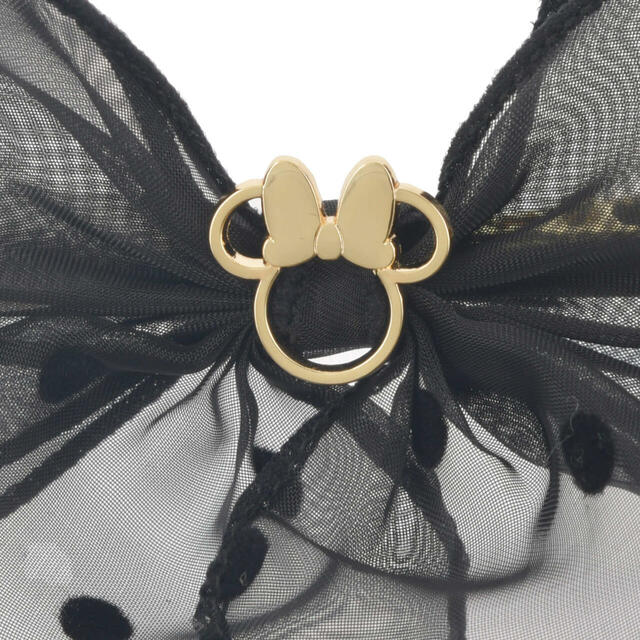 ミニー ヘアクリップ シアー ビッグリボン Halloween Accessory 2,000円