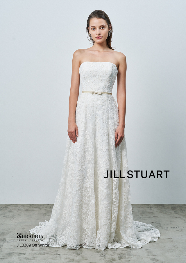 【JILL STUART(ジルスチュアート)新作ウェディングドレス】JIL0389-Off_White