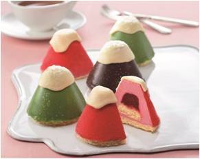 3種の富士山ムース