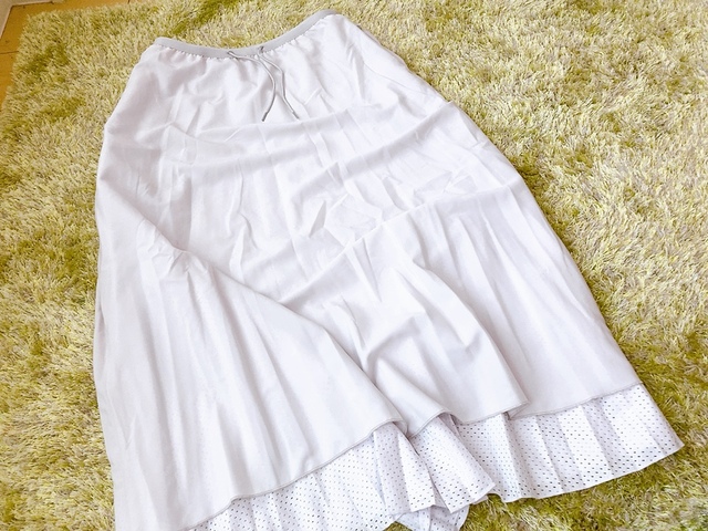 【ワークマン アクティブプリーツスカート】リバーシブルで着られます