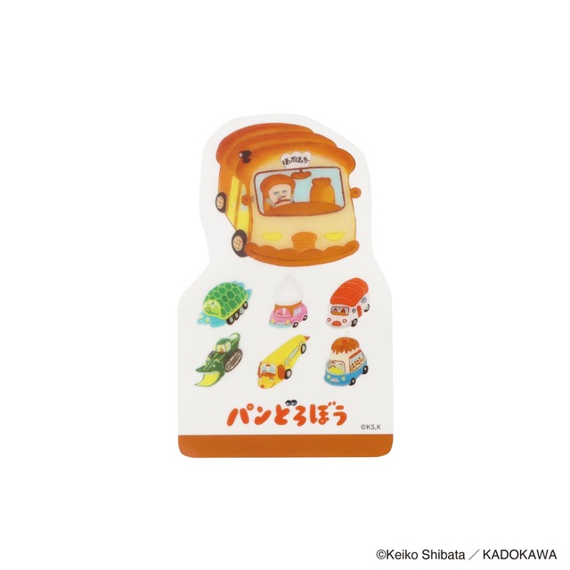 【eHONTOMO×パンどろぼう】「eHONTOMO パンどろぼう ブックマーカー」352円（サイズ：W50×H80×D1mm）