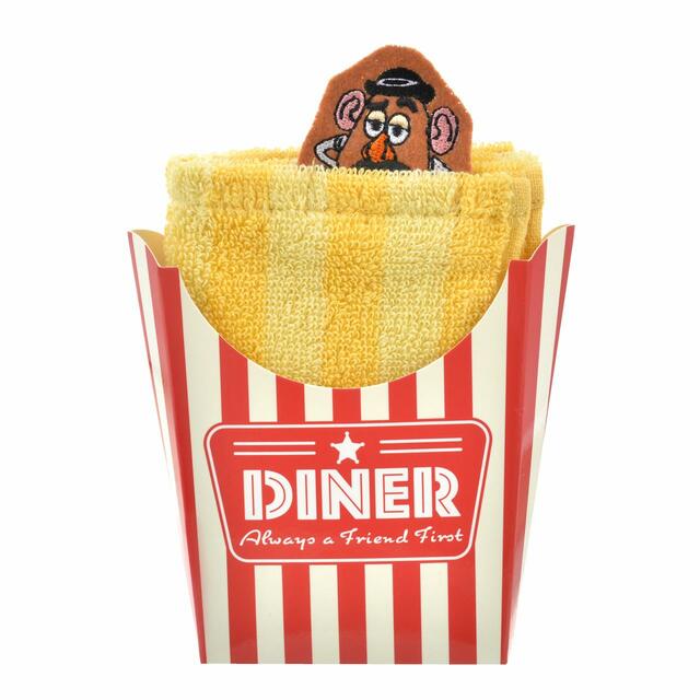 ミスター・ポテトヘッド、ミセス・ポテトヘッド、ハム ミニタオル TOY STORY DINER 1,320円