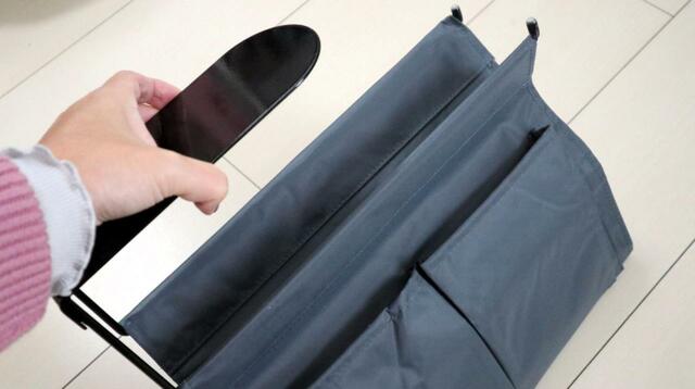 【八番屋 ハンギングボックス A4対応】デスクやテーブル天板に差し込んで使います 