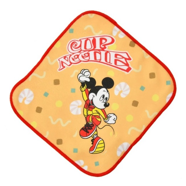 【カップヌードル】ミッキー ミニタオル カップ入り Cup Noodle 770円