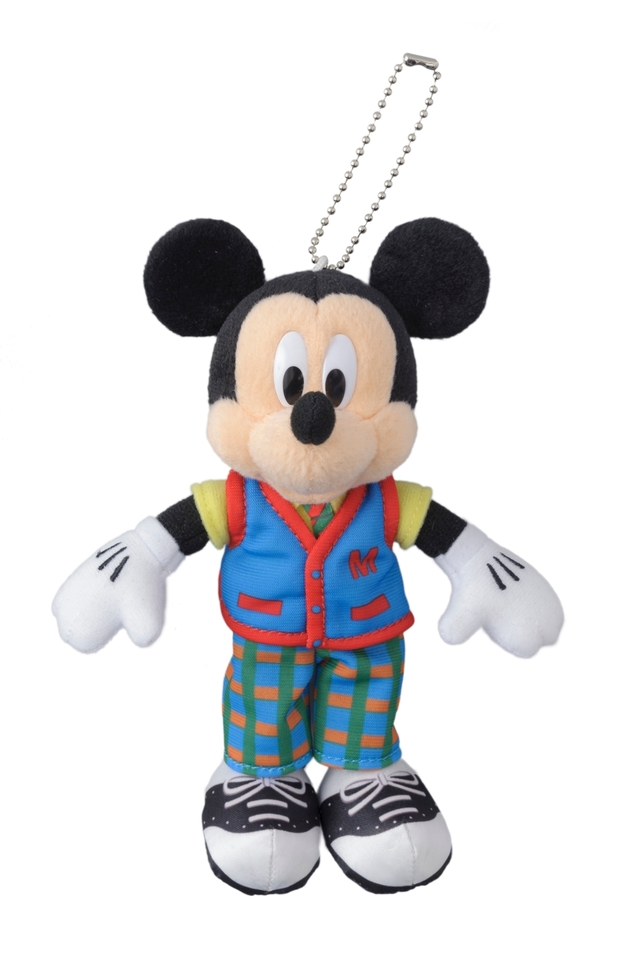 ぬいぐるみバッジ 1,700円｜長さ約17cm｜2017年4月15日（土）発売｜東京ディズニーランド｜ギャグファクトリー／ファイブ・アンド・ダイム