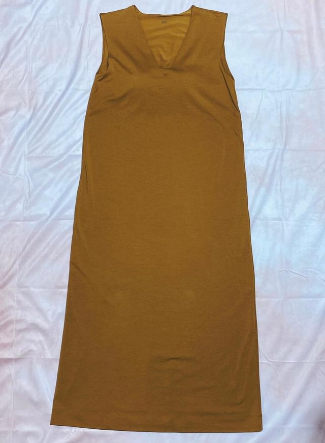 【UNIQLO（ユニクロ）】エアリズムコットンブラワンピース（ノースリーブ）／税込2,990円