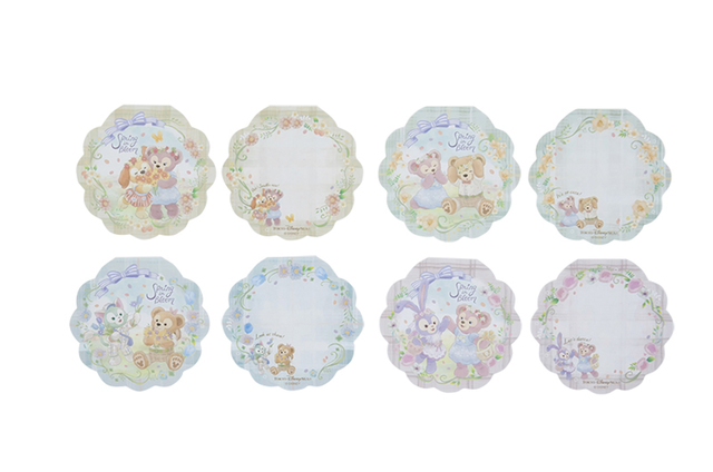 ダッフィー＆フレンズのスプリング・イン・ブルーム「メモセット」