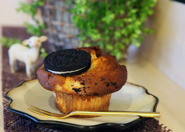 chouchou-muffin「ホワイトチョコクッキーマフィン」