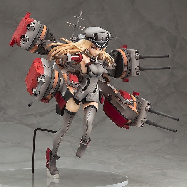 ドイツの戦艦娘は世界一ィィィ 艦これ ビスマルク 改 1 8スケールフィギュア発売決定 Medery Character S