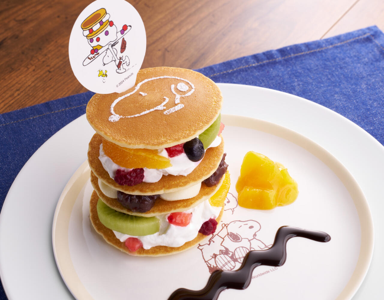 ジョイフル×ピーナッツ】コラボメニュー第2弾！“パンケーキタワー”や