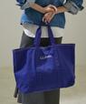 【L.L.Bean × SALON adam et rope】グローサリー・トート:6,050円(税込)■44ブルー(deep sea blue)