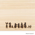 「ムーミン×SELECT100 カッティングボード 230×210mm」5,500円(税込)