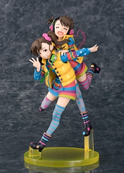 アイマス　双海真美　双海亜美　フィギュア　ファットカンパニー アイドルマスター 双海亜美＆双海真美 1/8 完成品フィギュア