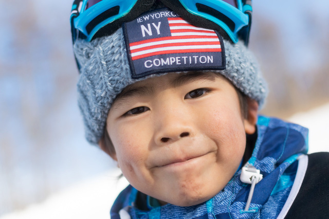 スノボがぐんぐん上達して、得意満面！