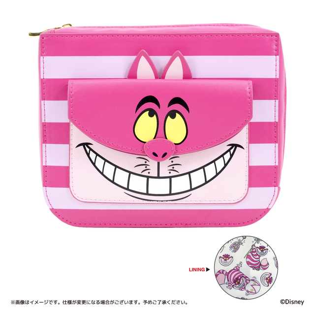 チェシャ猫・フラットポーチ（2420円）