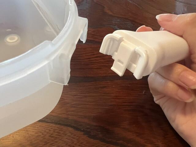 【ニトリ　スライサーザルボウルセット】ボウル用のハンドルも付属品です