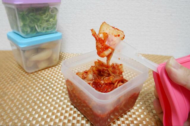 【トップバリュ フタがそのままトングになる保存容器】毎日のプチストレスを解消