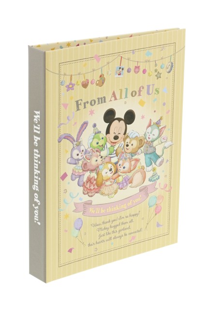 「 ダッフィー＆フレンズのフロム・オール・オブ・アス 」ポストカード＆ポストカードホルダー