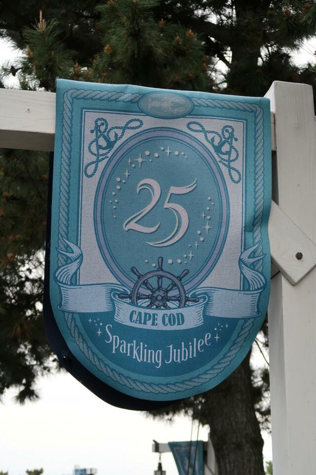 東京ディズニーシー25周年「スパークリング・ジュビリー」デコレーション