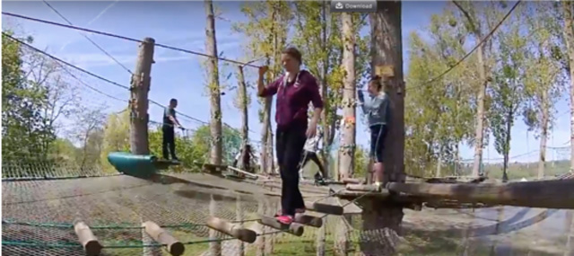 三層式ネット型アクティビティ「アミダス」|「Xtrem Aventures HAKUBA TSUGAIKE WOW!」(エクストリーム アベンチャーズ ハクバ ツガイケ ワオ)