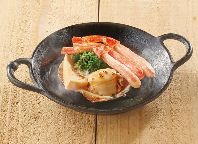 「本ずわい蟹とほたて貝のバター醤油焼き」【ジョナサンの『本ずわい蟹フェア』】