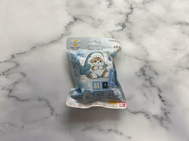 「びっくらたまご mofusand マグネットミュージアム」税込み495円