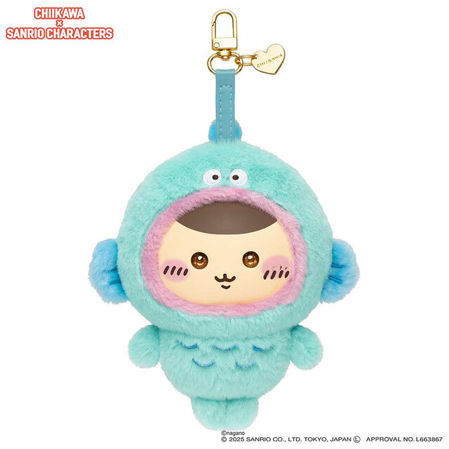 ちいかわ×サンリオキャラクターズ Kiramekko/くりまんじゅうとハンギョドン