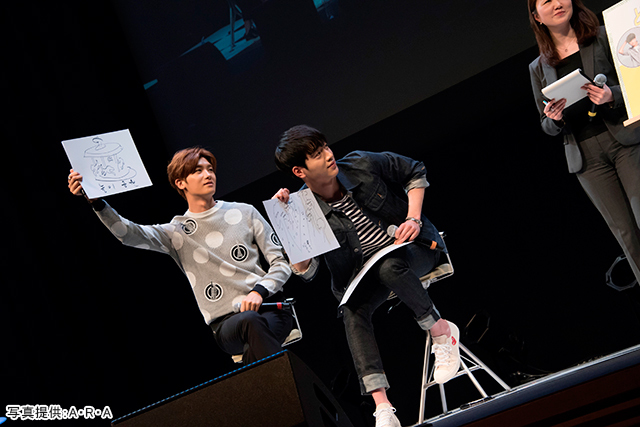 パク・ヒョンシクとソ・ガンジュン　『家族なのにどうして？』＠東京国際フォーラム ホールC