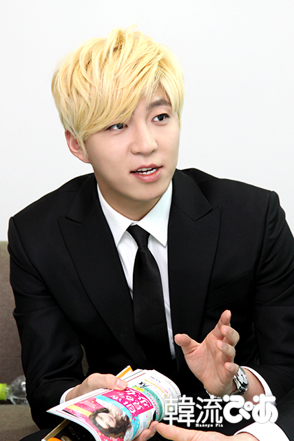 U-KISSスヒョン＠WEB「韓流ぴあ」