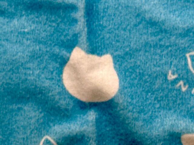 ハチワレシルエットは2種類あります