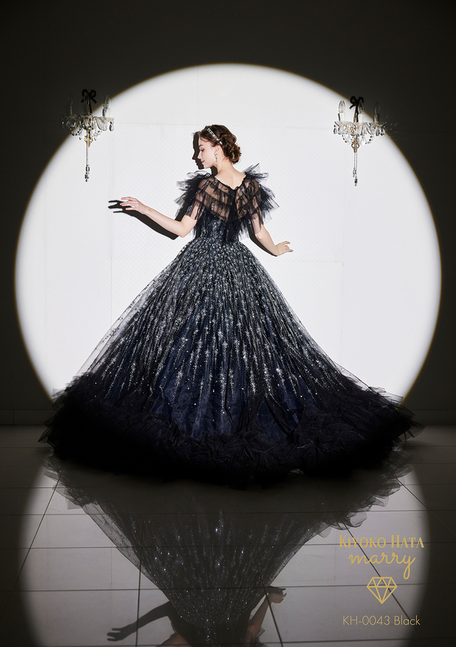 KIYOKO HATA（キヨコハタ）×marry（マリー）新作ウェディングドレス　KH-0043_Black
