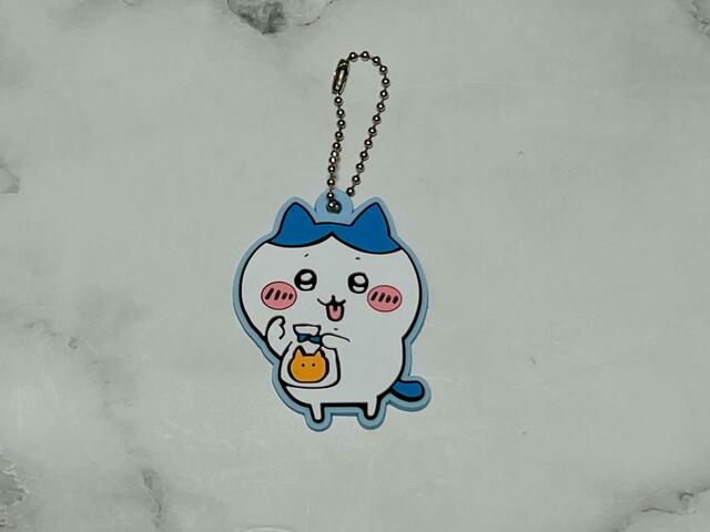 【Seria（セリア）】ちいかわ ラバーキーチェーンll／税込110円