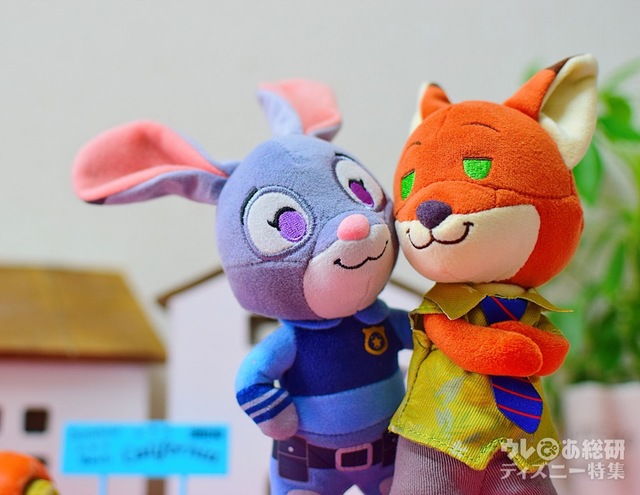 ぬいもーず  ぬいぐるみ ジュディ・ホップス/ニック・ワイルド