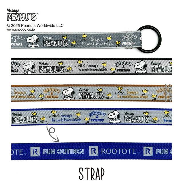 収納できるエコバッグ「スヌーピー」