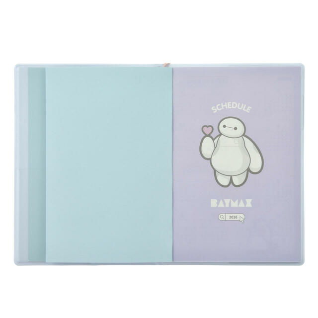 ベイマックス&ベイマックス2.0 手帳・スケジュール帳 B6 I Love BM CALENDAR&ORGANIZER 2026 1,800円