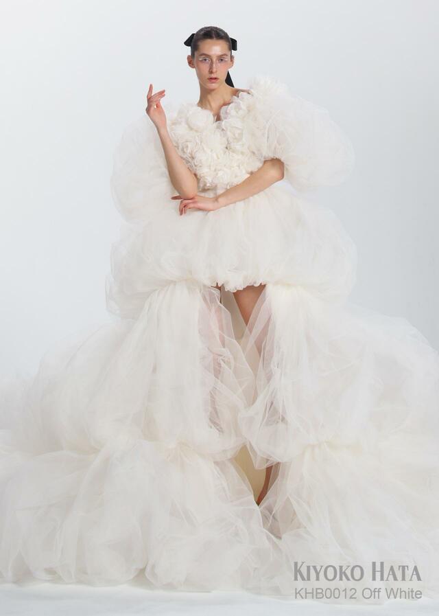 「KIYOKO HATA」新作ウェディングドレス KHB0012_OffWhite
