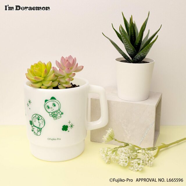 【I'm Doraemonシリーズ新商品】スタッキングカップ 全1種 ¥990／飲み物を入れるのはもちろん、ペンスタンドや鉢カバーなどインテリアとして使うのも◎