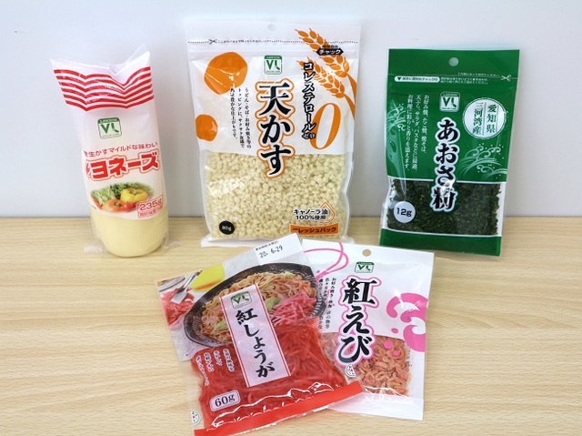 「粉もの」具材をおにぎりに