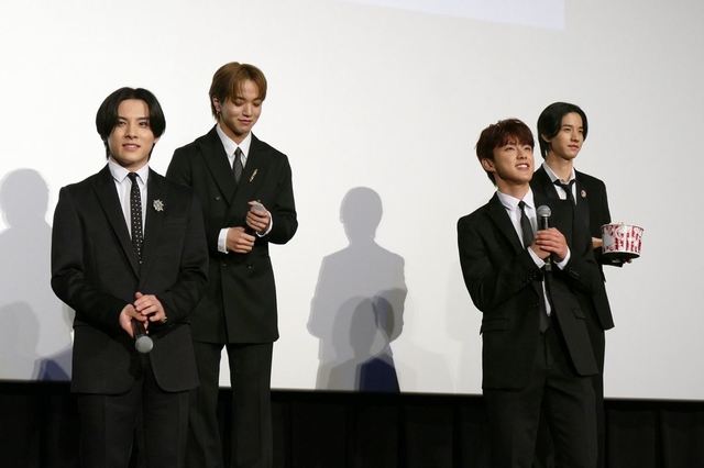 『JO1 THE MOVIE「未完成」-Go to the TOP-』公開記念舞台挨拶より