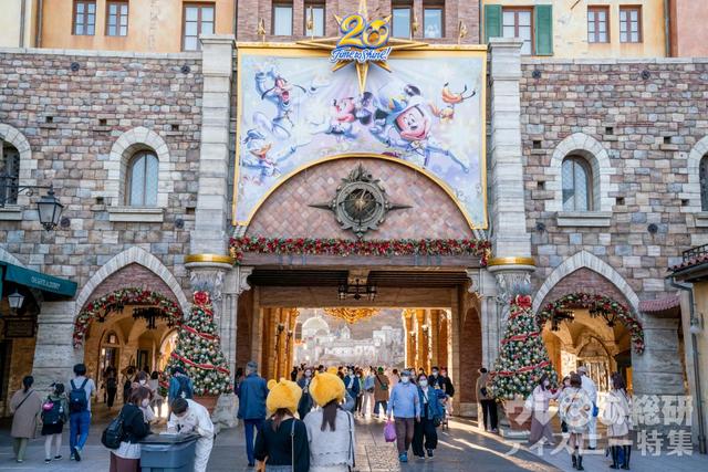 ミラコスタ通りのデコレーション