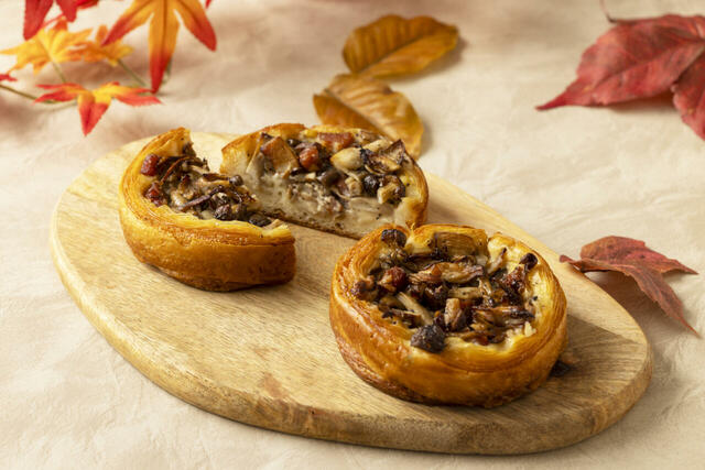 「きのこデニッシュ」＜価格：600円＞【「モンブランの食べ比べボックス」や「秋の新作スイーツ＆ブレッド」も！グランドハイアット東京に“秋の極上スイーツ”が勢揃い！】